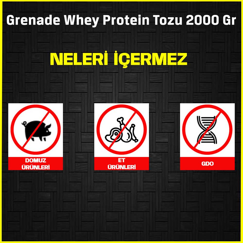 Grenade Whey Protein Tozu 2000 Gr